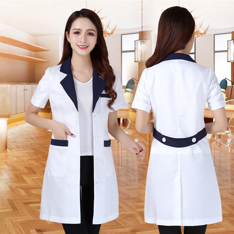 Summer women's white coat labo - Medical Lab And Science ulasan dan harga
