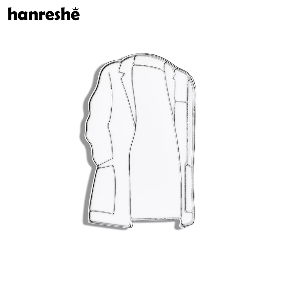 Hanreshe White Coat Enamel Bro - Medical Lab And Science ulasan dan harga