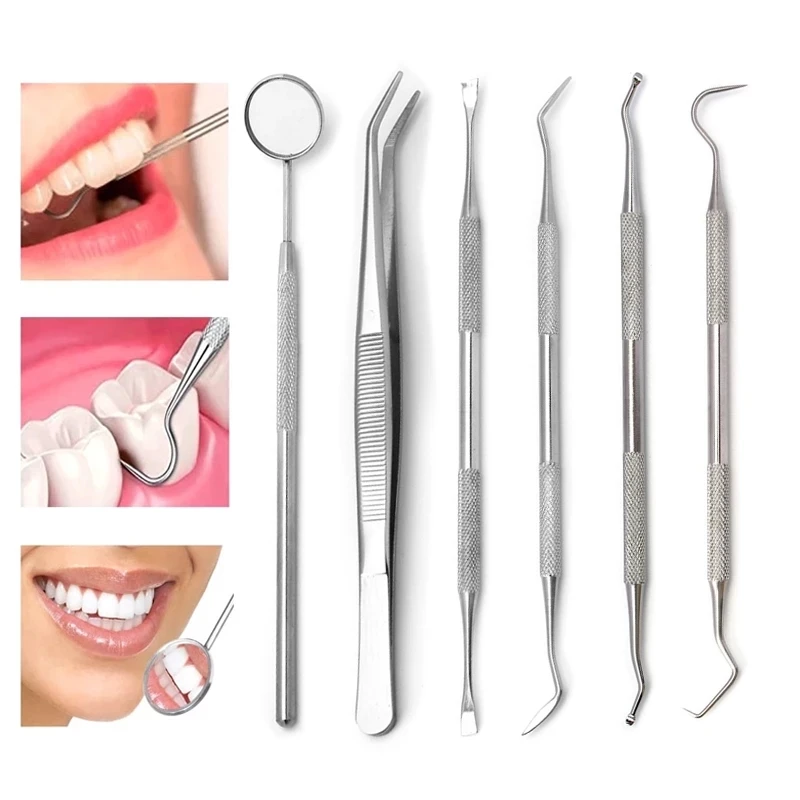 3pcs/4pcs Stainless Steel Dent - Dental Mirror Probe ulasan dan harga