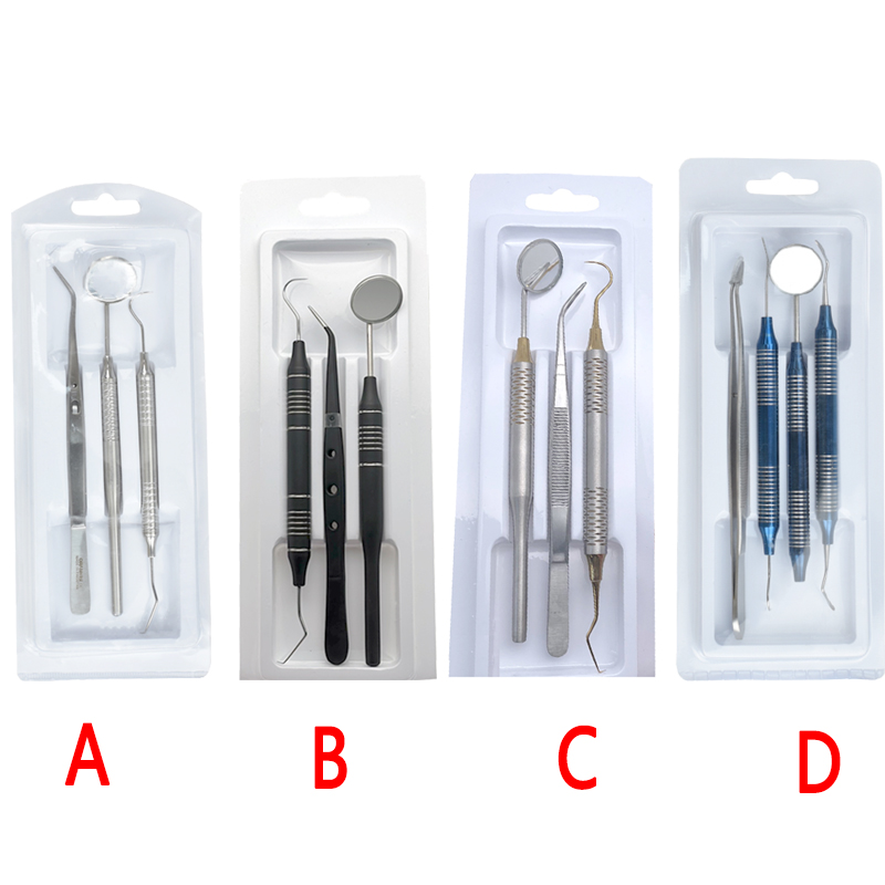 Dental Oral Cleaning Kit Scrap - Dental Mirror Probe ulasan dan harga