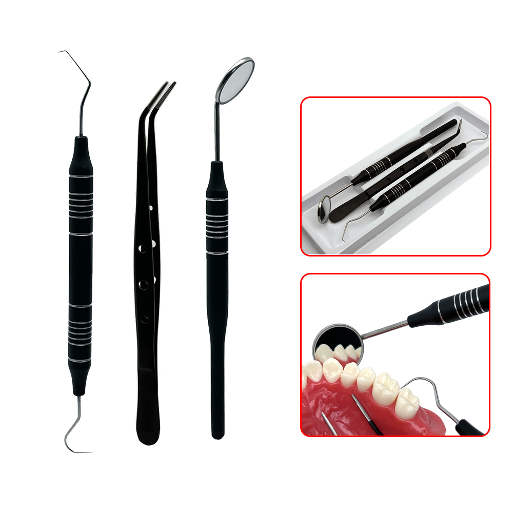 Dental Oral Cleaning Kit Scrap - Dental Mirror Probe ulasan dan harga